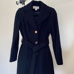 Black Michael Kors Coat size 2